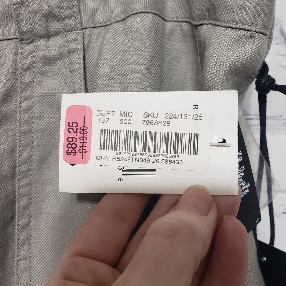 William Rast NWT Sz 26 Light Tan Pants - Picture 3 of 11